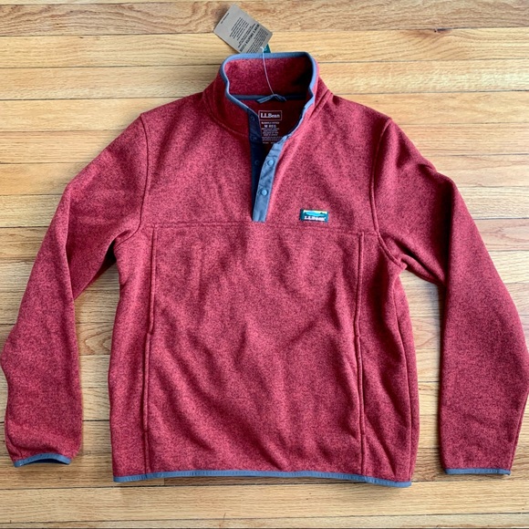 L.L. Bean Other - Men’s red L.L. Bean fleece